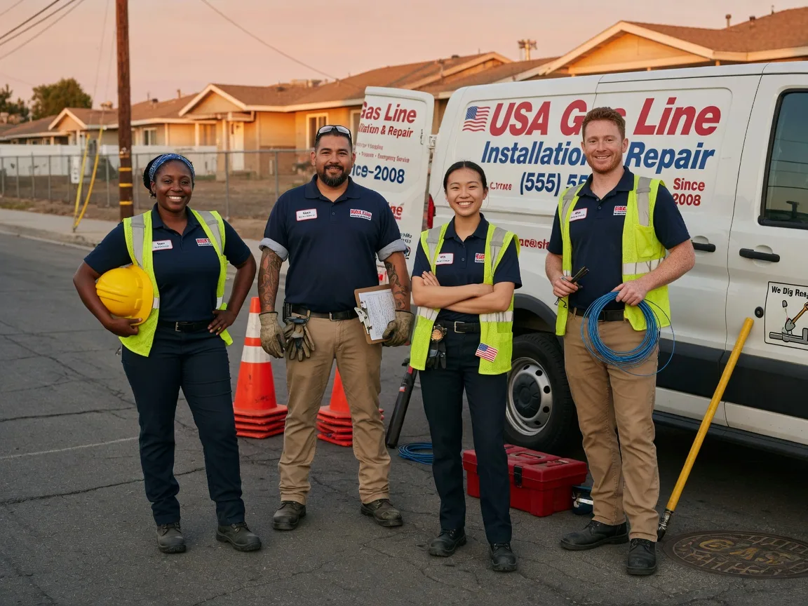 Gas Line Installation company in Egeland, ND